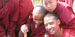 monk nepal